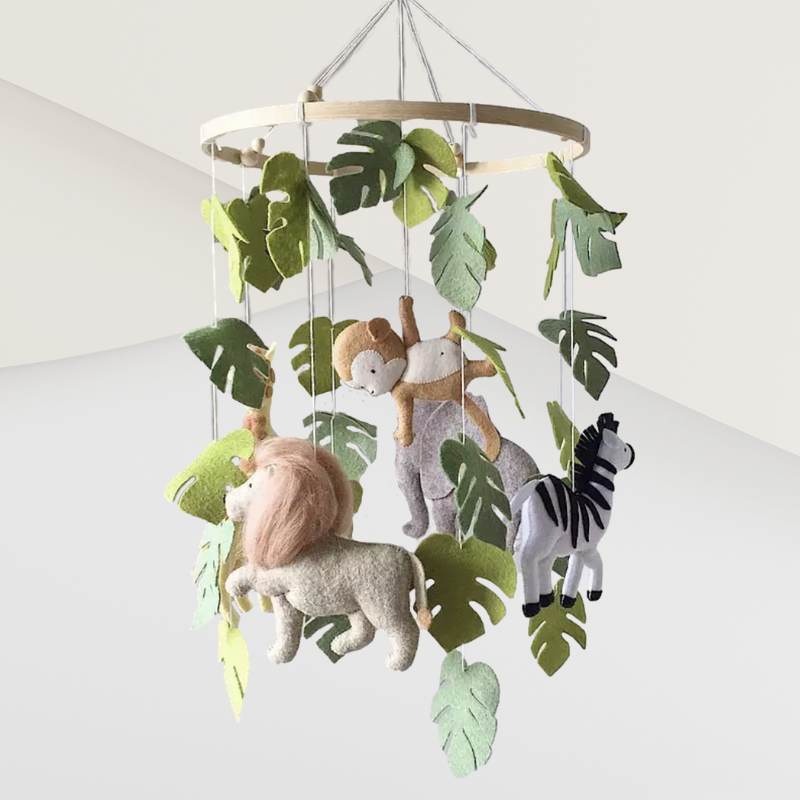 Mobile bébé jungle — Mon Petit Bonheur